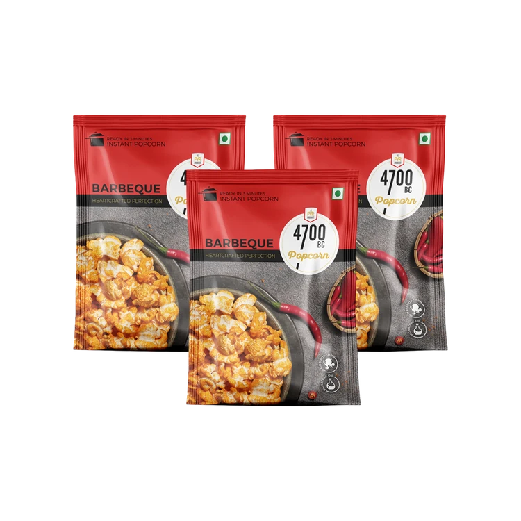 4700BC Instant Barbeque Popcorn Jumbo Size - Pack of 3