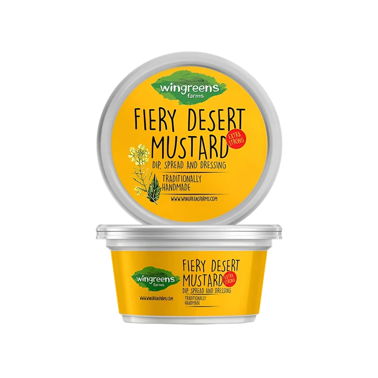 Wingreens Farms Fiery Desert Mustard Sandwich Spread