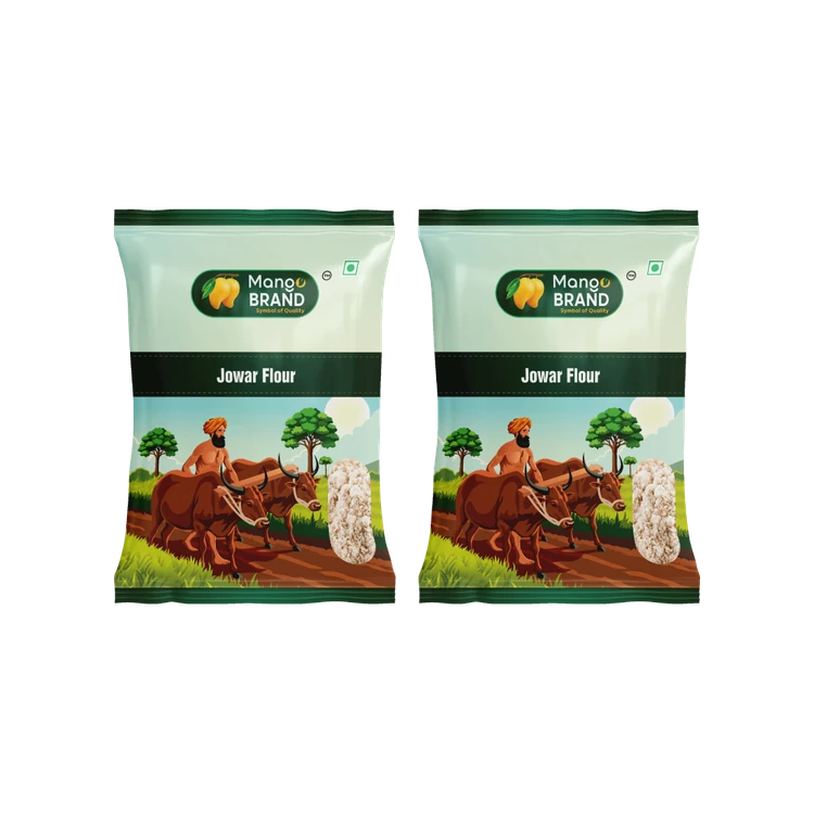 Mango Premium Jowar Flour - Pack of 2 (Jola Hittu)