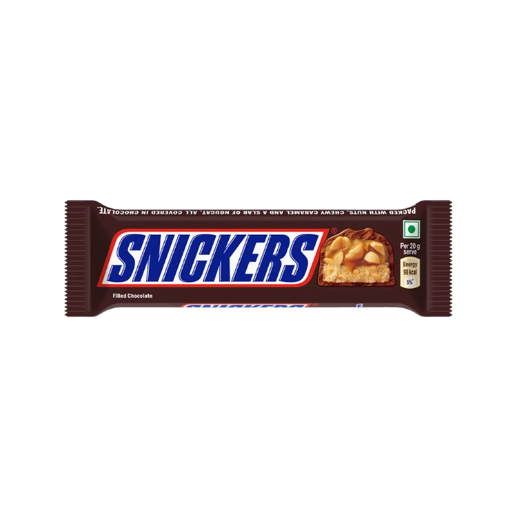 Snickers Peanut Nougat & Caramel Filled Bar 40 g