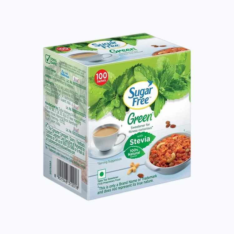 Sugar Free Green Sweetener with Stevia