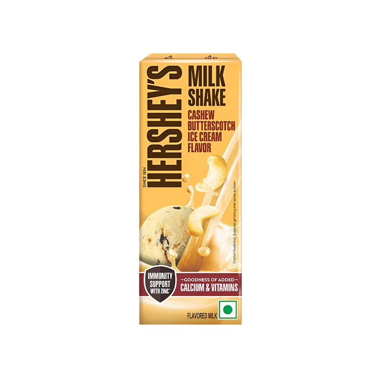 Hershey's Milkshake (Cashew Butterscotch Ice Cream Flavor)