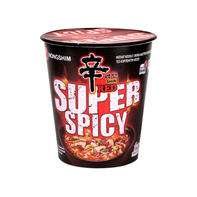 Nongshim Shin Red Super Spicy Noodles