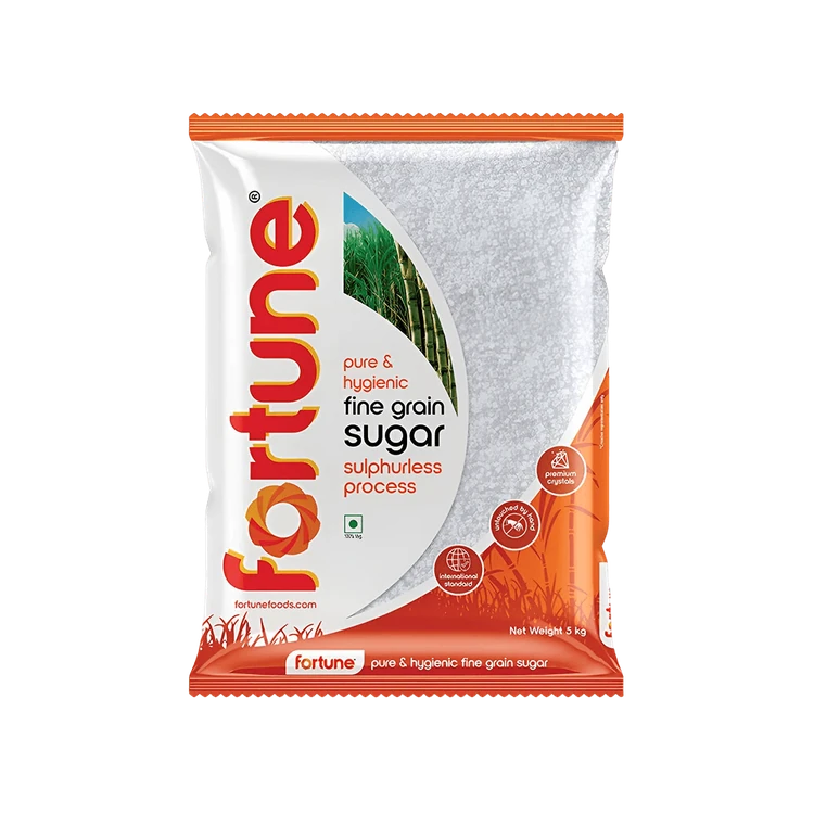 Fortune Fine Grain Sulphurless Sugar (5 Kg) (Sulphur Rahitha Sakkare)