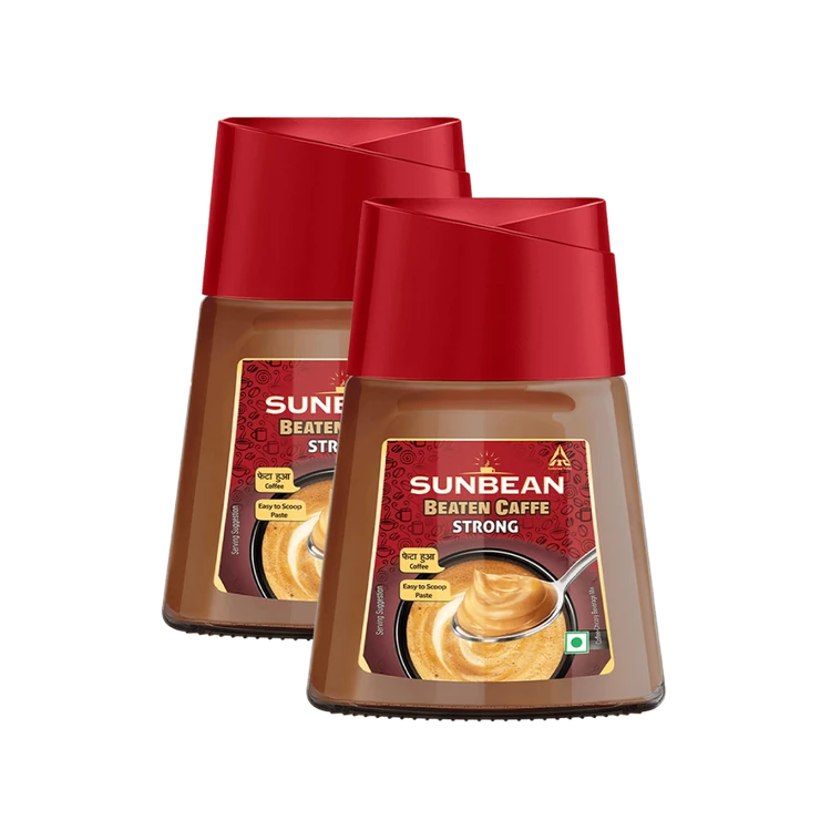 Sunbean Strong Beaten Coffee (125 g) - Pack of 2