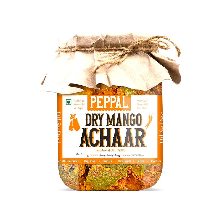 PEPPAL Dry Desi Mango Pickle