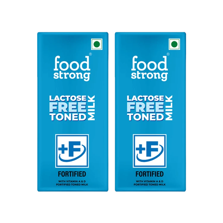 Foodstrong Lactose Free Milk - Pack of 2