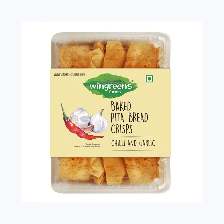 Wingreens Farms Chilli and Garlic Pita Chips