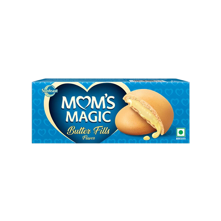 Sunfeast Mom's Magic Center Filled Biscuits (Butter Flavor)