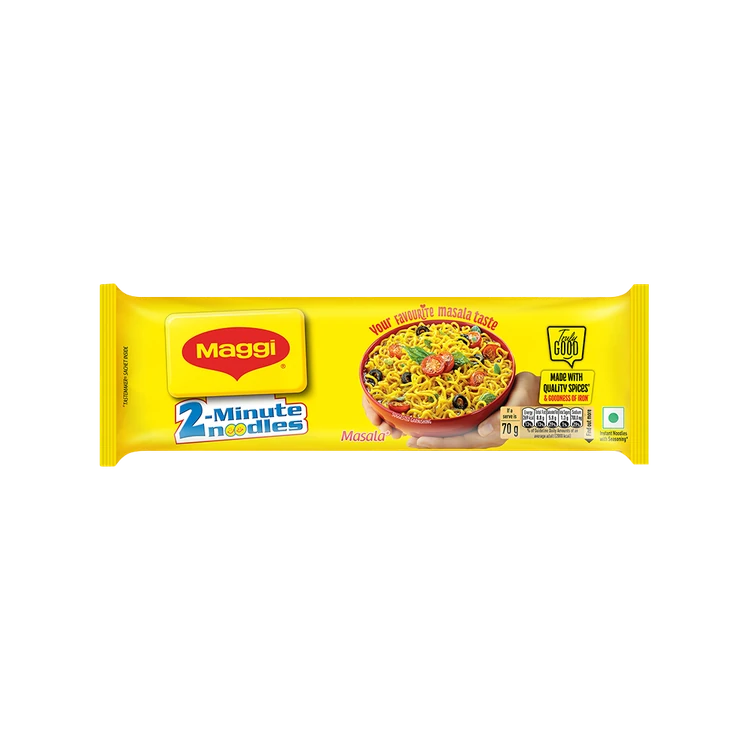 Maggi Masala 2 Minutes Instant Noodles Made With Quality Spices