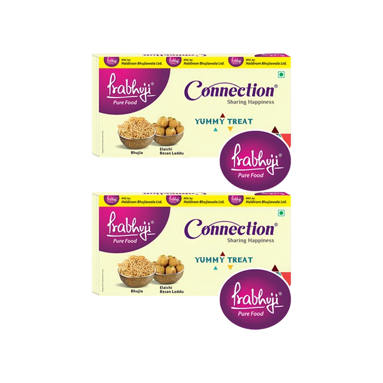Haldiram's Prabhuji Yummy Treat Gift Pack - Pack of 2