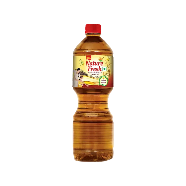 Nature Fresh Kachi Ghani Pure Mustard Oil (Sasive Enne)