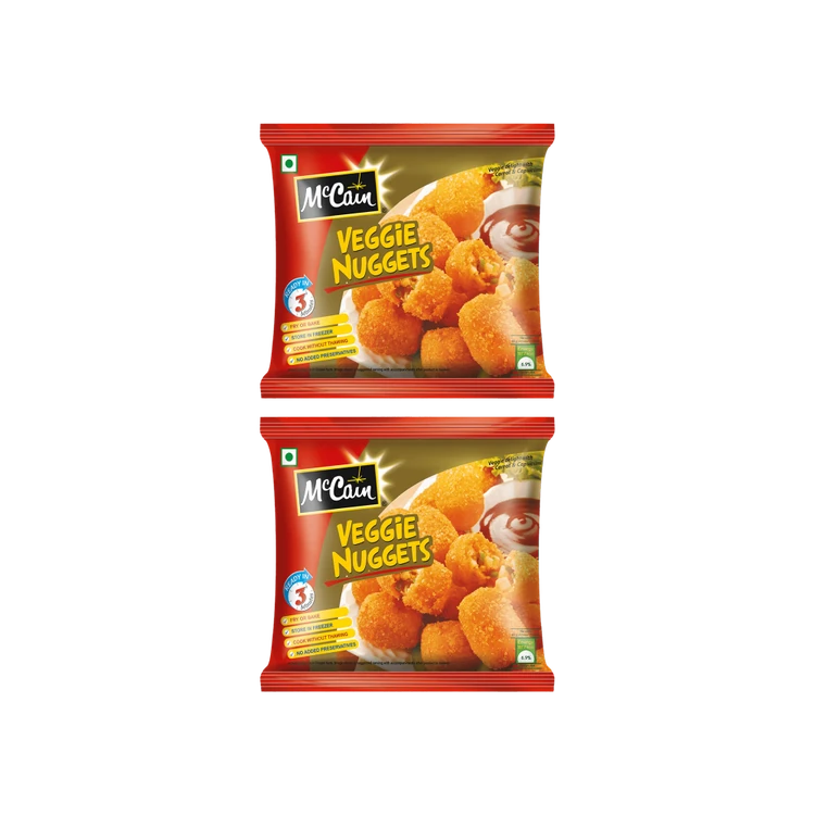 McCain Veggie Nuggets (Frozen) - Pack of 2