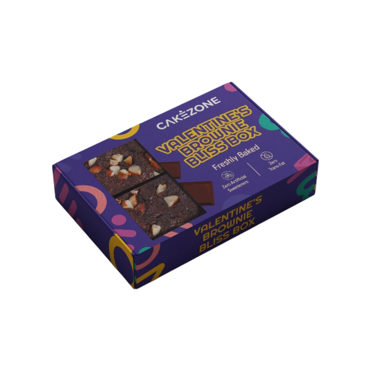 CakeZone Valentine's Brownie Bliss Box