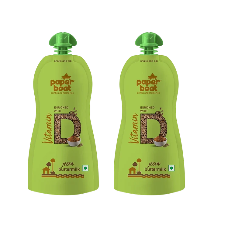 paper boat Jeera Salted Buttermilk - Pack of 2