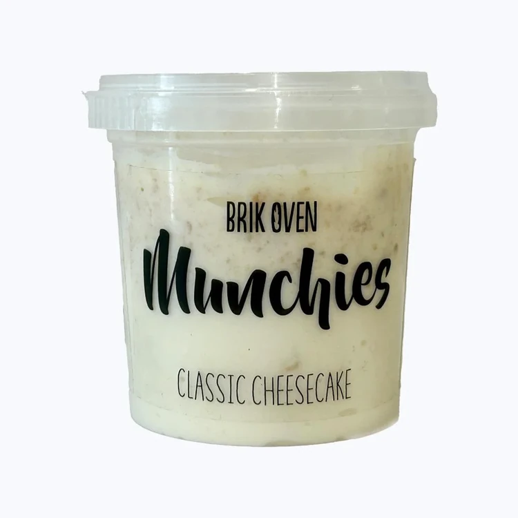 Brik Oven Munchies Classic Cheesecake