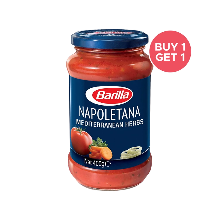 Barilla Napoletana Pizza & Pasta Sauce - Buy 1 Get 1 Free
