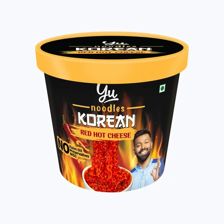 Yu Red Hot Cheese Korean Cup Noodles