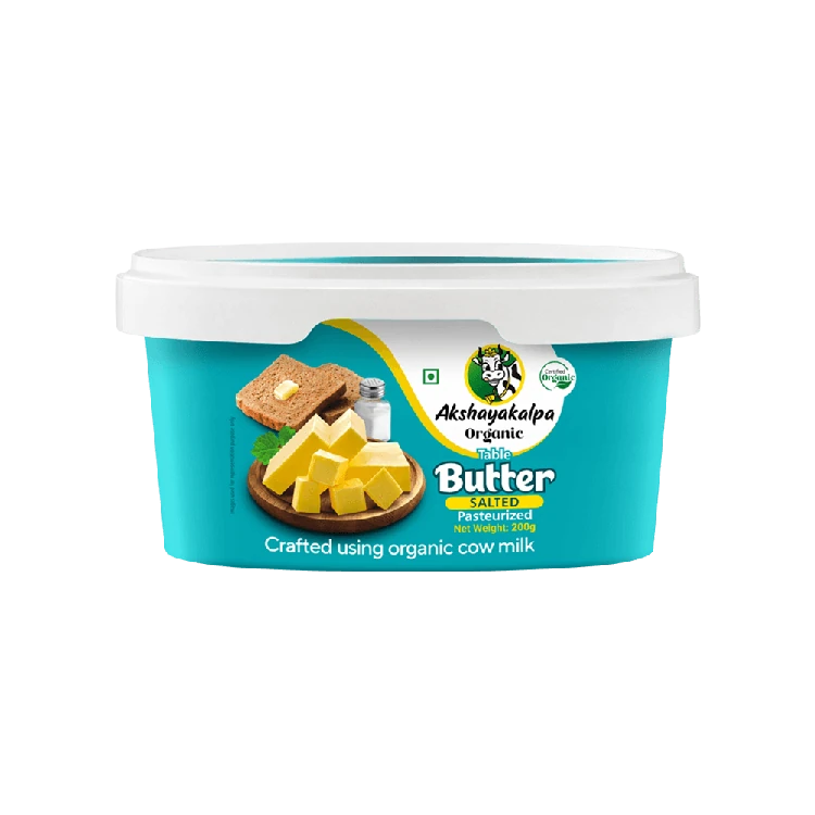 Akshayakalpa Organic Salted Table Butter