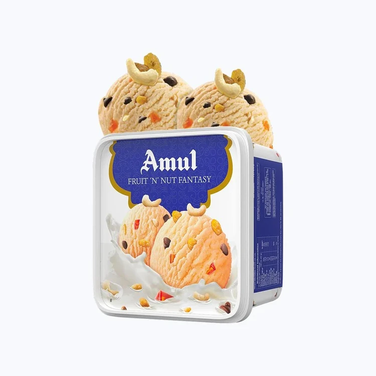 Amul Fruit N Nut Fantasy Ice Cream Tub Tub