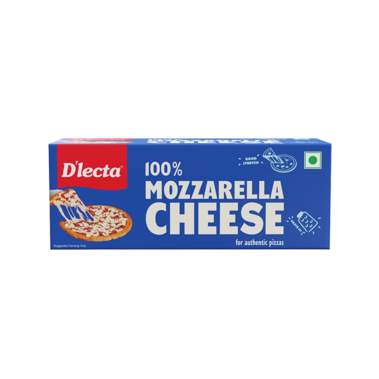 D'lecta 100% Mozzarella Pizza Cheese Block