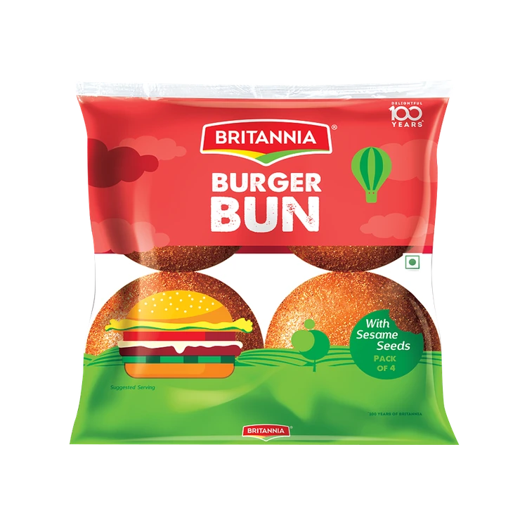 Britannia Oven Fresh Burger Bun