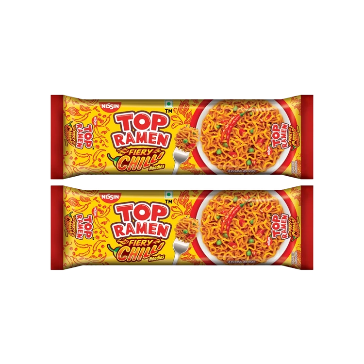 Top Ramen Fiery Chilli Noodles - Pack of 2