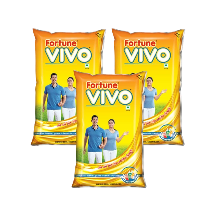Fortune Xpert Pro Sugar Conscious Edible Oil - Pack of 3