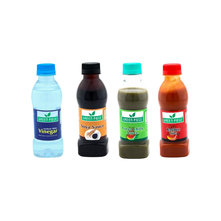 GREEN PIECE Assorted Sauce And Vinegar