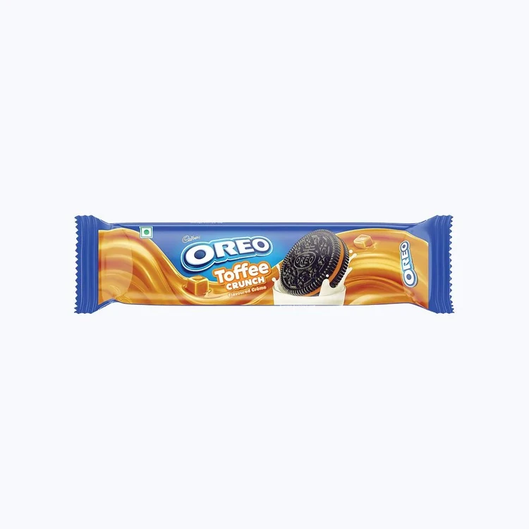 Cadbury Oreo Toffee Crunch Sandwich Cream Biscuits
