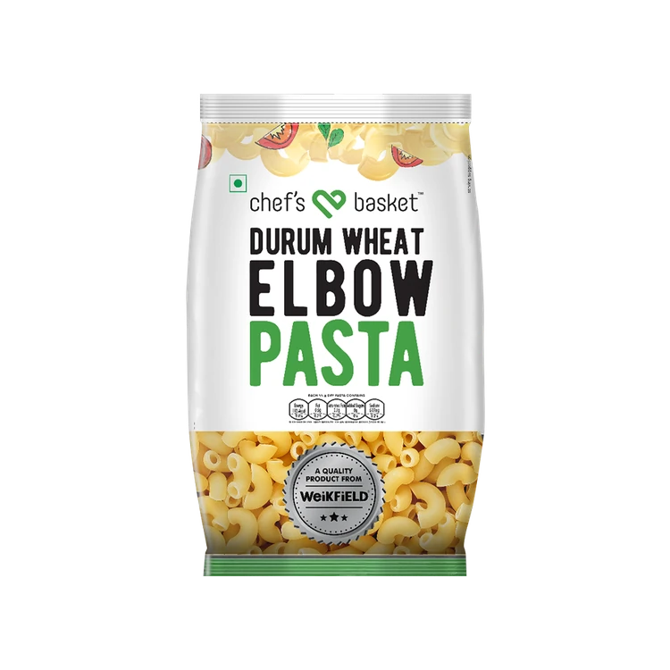 Chef's Basket Durum Wheat Elbow Domestic Pasta