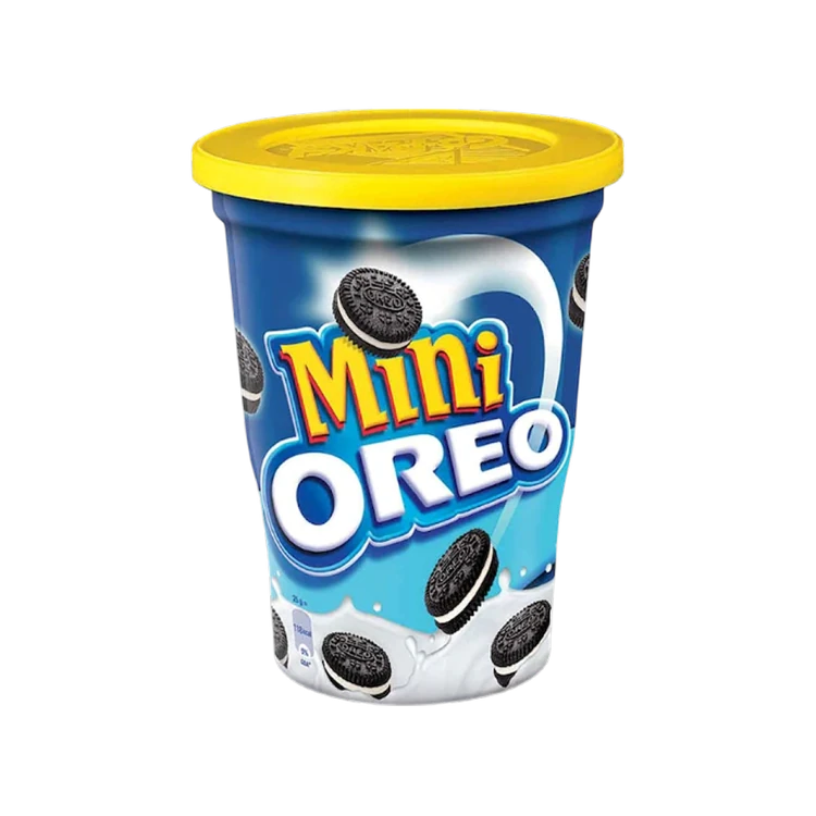 Oreo Mini Vanilla Flavored Sandwich Cream Biscuits