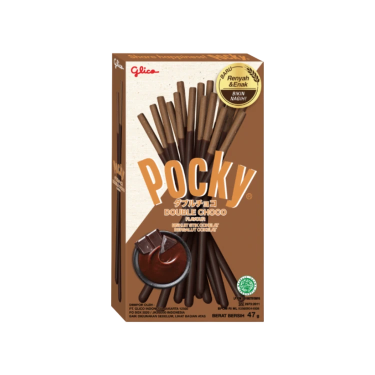 Pocky Double Chocolate Covered Biscuit Sticks