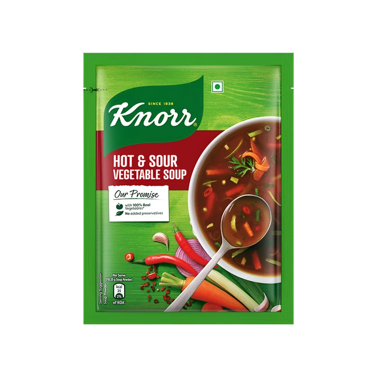 Knorr Hot & Sour Vegetable Soup with No Added Preservatives