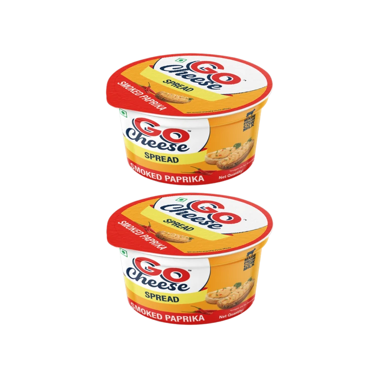 Go Smoked Paprika Cheese Spread - Pack of 2