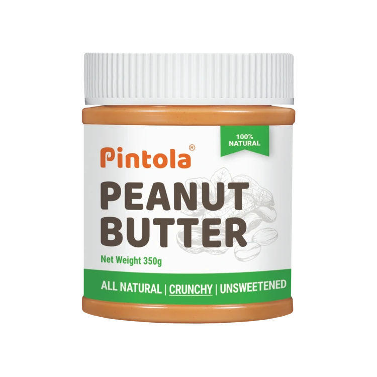 Pintola All Natural Crunchy Peanut Butter (Unsweetened)