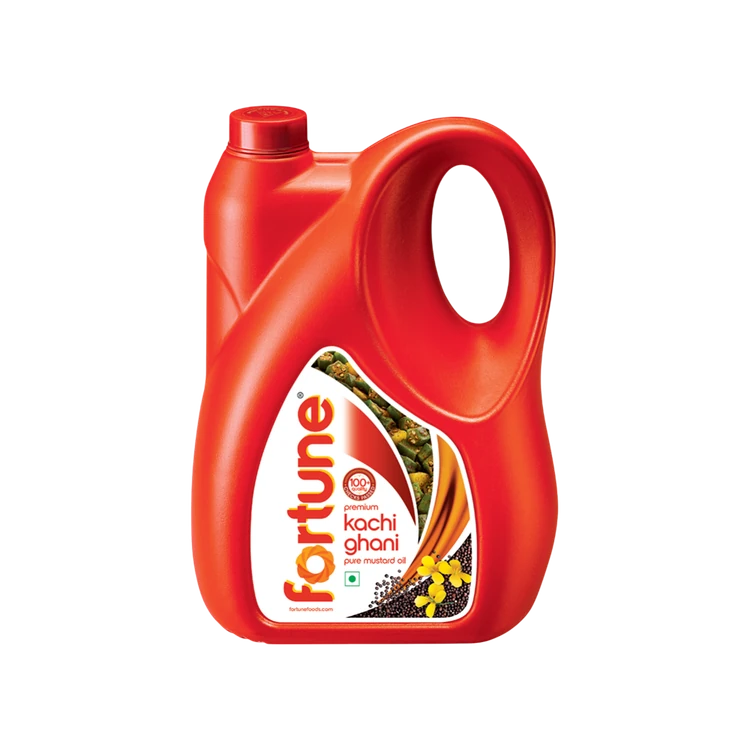 Fortune Premium Kachi Ghani Pure Mustard Oil (Sasive Enne)