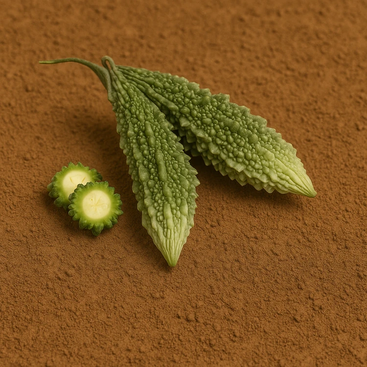 Organically Grown Bitter Gourd - 250 g (Hagalakayi)