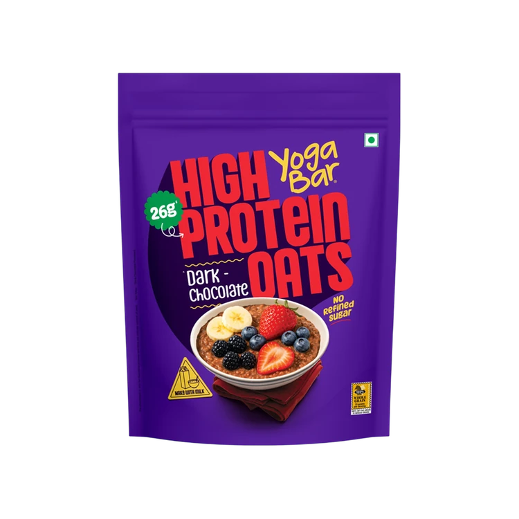 Yoga Bar 26g High Protein Oats - Dark Chocolate