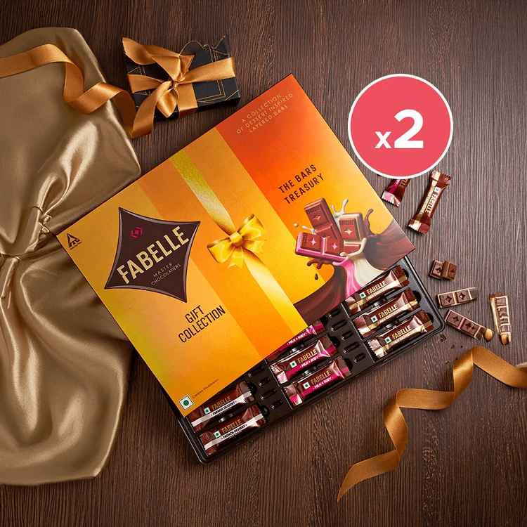Fabelle Treasury Chocolate Gift Pack - Pack of 2