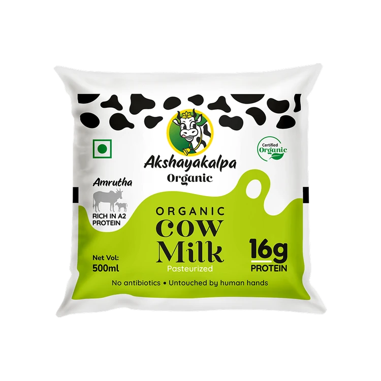 Akshayakalpa Organic Cow A2 Milk (Pasteurized)