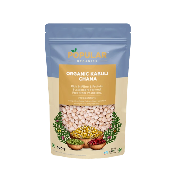 Popular Organics Kabuli Chana (Kabuli Kadale)