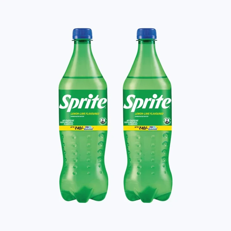 Sprite Lime Flavored Lime Soft Drink 750 ml - Pack of 2