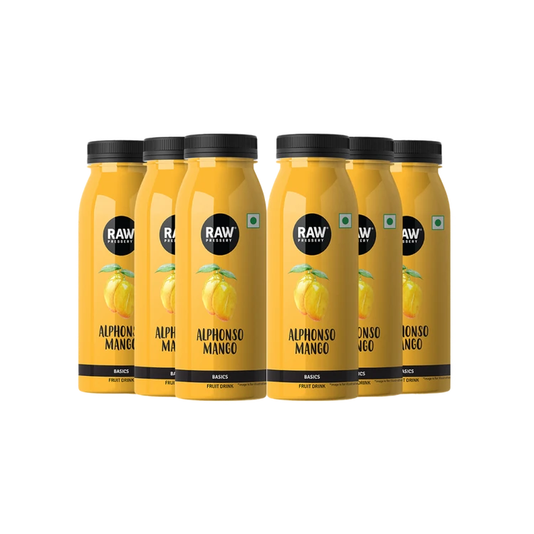 Raw Pressery Alphonso Mango Drink - Pack of 6