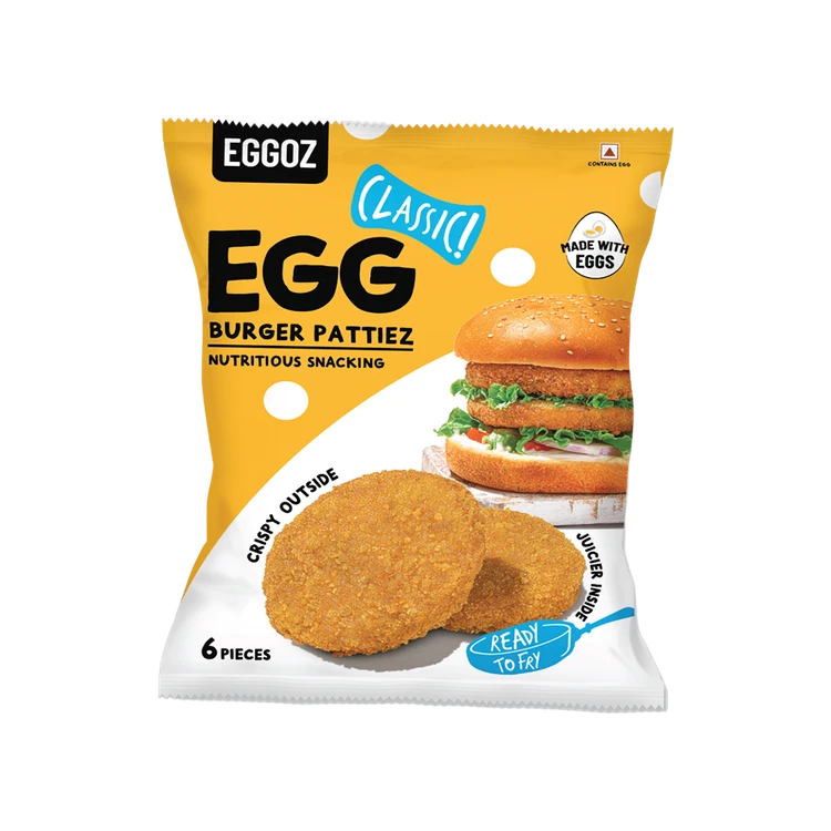 Eggoz Classic Egg Burger Patty