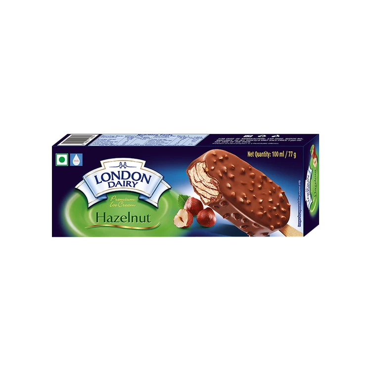 London Dairy Chocolate Hazelnut Ice Cream Stick