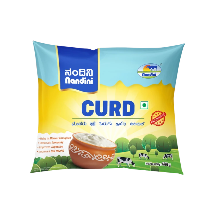 Nandini Pouch Curd