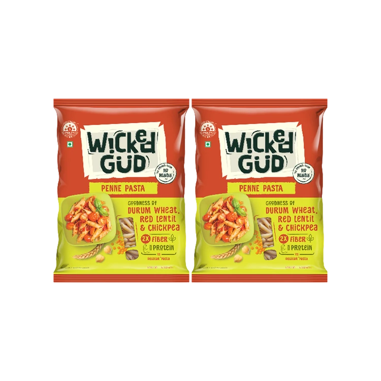 WickedGud Penne Pasta - Pack of 2