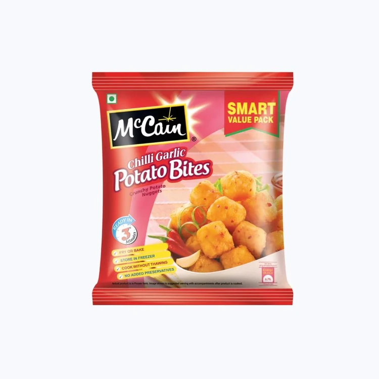 McCain Chilli Garlic Potato Bites Nuggets (Frozen)