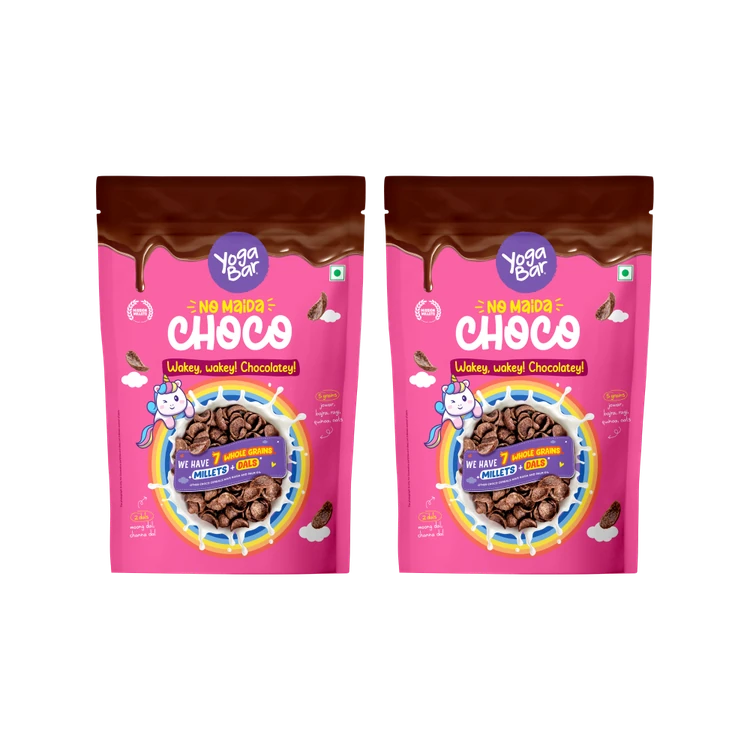 Yoga Bar No Maida Choco Cereal - Pack of 2